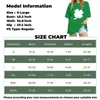 Women's T Shirts Fashion Casual T. Patrick's Four Leaf Printed Short Sleeve Round Neck Pullover Tops Official Store Ropa De Mujer