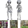 15cm espaço exterior alienígena acessórios resina estátua marcianos estatueta de jardim para casa interior ao ar livre decoração pátio ornamentos 240226