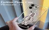 Moda güzel şeffaf ayı silikon tasarımcı iphone 13 12 11 Pro Max Case X XR XSMAX 7 8 Hediye Box9176217