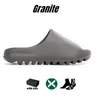 Pantofole di design Ciabatte Ciabatte in schiuma Sandali EVA Slider Onice Puro osso Sabbia Lino Bagliore verde Ardesia Fuliggine marina Nero ocra Resina Uomo Donna Zoccolo Runner scivolo con scatola