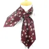 Zestaw krawata na szyi men cravat wiąże klasyczne ascot dla shrunk self brytyjski styl dżentelmen poliester jacquard cravats1275p