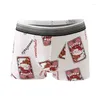 Underpants 5pcs/lot Men Underwear Funny Boxer Shorts Man Bamboo Breathable Male Panties Comfortable Soft Cartoon Pattern Boxers