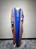 Robe muçulmano roupas femininas 2024 novo estilo abaya bat manga tamanho único diamante vestido árabe do oriente médio elegante impressão kaftan caftan marocain femme