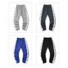 Calças esportivas masculinas correndo com bolsos treinamento de futebol jogging esportes fitness leggings de futebol ao ar livre sweatpants 240228