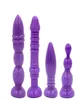 4pcsset silikonowe zabawki analne wtyczki tyłki anal dildo sex zabawki Produkty Anal dla kobiet i mężczyzn wtyczka gejowska zabawka sex8365738