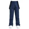 Pantalons hommes pantalon de ski à l'épreuve d'hiver imperméable épaissis-pantalon de neige extérieur sport snowboard couple pantalon de sangle super chaud