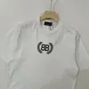 رجال زائد Tees Polos Round T-Shirt بالإضافة إلى حجم الرقبة مطرزة ومطبوعة الصيف على الطراز القطبي مع الشارع النقي القطن BVD