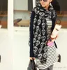 Fashion Women Lady Big Skull Head Skeleton Soft Long Shawl Scarf Wrap Stole Warm Casual for girls Gift 5691204