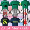 Soccer Jerseys Tonali Soccer Jerseys Kids Kit 2023 2024 Wilson Saint Maximin Isak Uniteds Football Shirt målvakt Home Away Third Set Fan PlayerH2435