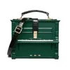 Vintage Acrylic Piano Box Top Handle Bags Women Tote Bag Shoulder Crossbody Handbag Purse Party Clutch 240223