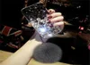 Custodia con pendente a forma di palla di pelo di volpe con diamanti in cristallo Bling per Iphone 1112 Pro Max XS Max XR X 8 7 6S Plus Samsung Galaxy Note 910 S82273054