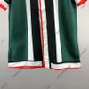 Summer Mens Tracksuits Designer Tracksuit Set Men Letter Print Running Suits T-shirt Green Stripe Printing Short Sleeve Sportswear Shorts