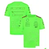 Motorkleding 2024 Nieuwe F1 Racing Suit T-Shirt Forma One Team Zomer Shirt met korte mouwen Kleding Heren Maatwerk Drop Delivery Otnj9