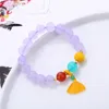 Bracelets de charme 2024 Simple Style chinois Bracelet multi-cercle gland vent rond perle fantaisie verre étoilé pour les femmes