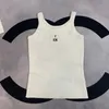 Designer Yoga Vest för kvinnor broderad sport T -shirt stickade tees Summer Tank Topps ärmlös utomhusslitage