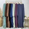 Etnische kleding moslim eendelig gewaad gebed abaya jurk vleermuismouwen dames islamitische dubai arabisch turkse bescheidenheid casual hijab