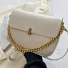 Waist Bags This Year's Bag Women's Simple 2024 Chain All-Match Internet Celebrity Korean Retro Shoulder Small Square