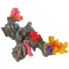 Décorations artificielles d'aquarium de corail, accessoires pour Betta, grand accessoire d'aquarium, fournitures moyennes en Pvc, Squidward 240226