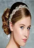 Vintage Wedding Bridal Crystal Rhinestone Pearls Hair Akcesoria Kwiaty Pinki Pinsy Pasmo Pałąk koralika Księżniczka Tiara Suppt88222729