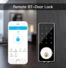 Smart Keyless Entry Nachtschoot Digitale Elektronische Bluetooth Deur met Toetsenbord Auto Home touchscreen Slot Y2004071326203