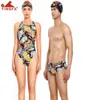 Yingfa neuer Digitaldruck-Berufsausbildungs-Wettkampf-Badeanzug für Damen, schnelltrocknend, chlorfrei, Damen-Badebekleidung 2108219308