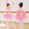 Bühnenkleidung Gold Pailletten Professionelles Ballett-Tutu-Erwachsenen-Outfit für Mädchen Schwanensee-Tanz-Ballerina-Kostüme