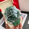 MĘŻCZYZN AUTOMATYCZNE MECHANICZNE CERMICZNE PIERŚCIE 42 mm Składanie stali nierdzewnej Guma klamra klamra Pływa Sapphire Luminous zegarek Montre de Luxe