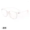 Óculos de sol quadros 51mm moda retro óculos ultra leve tr90 transparente óculos ópticos mulheres prescrição óculos quadro para man3121