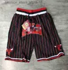 Herenshorts Herenshorts Chicago HEREN Shorts JUST DON Pocket basketbalbroek S-XXXL Hoge kwaliteit groothandel AAAA Top Aliclothes Q240305