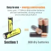 1st Liitokala NI-26/AA 1.2V 2600mAh Ni-MH AA-laddningsbatteri för kamera Anti-Droping Toy Car+ AA Battery Box