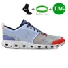 Haute qualité Designer hommes Cloudmonster chaussures de course femmes Cloud monster x 3 Shif léger Designer baskets Undyed blanc entraînement et cross trainers hommes ou