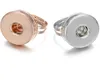 10pcslot Nieuwste Snap Jewlery goud zilver 18mm Knop Ring band metalen gember ringen voor Vrouwen mannen DIY geschenken7050073