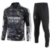 Real Madrid Futebol Treino 23 24 Meia Puxado Mangas Compridas Terno de Treinamento de Futebol Jogging Kits Homens Crianças Jaqueta Chandal Futbol Survetement