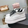 Oversized Sneakers Running Trainers Designers Mens Shoe Espadrilles Trainer Leather Sneaker Womens Platform Traineres Lace-up Increased Shoes 36384 es s