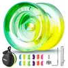 Magicyoyo Plastikowe podwójne funkcje jo-jo k2 gradient csytal yoyo 240222