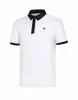Chemise de Golf hommes à manches courtes t-shirt été confortable porter mince affaires décontracté vêtements de plein air 240226