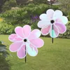 Bahçe Dekorasyonları Şeffaf Sekiz Yaprak Yeldirimi Toprakları Renkli Kuş Çiçek Su Geçirmez ve Güneş Koruyucu Rüzgar Çamlası Yaz