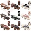 2024 men women designer slippers sandals slides sliders black white pink grey GAI mens womens slipper sandal indoor slide6516590