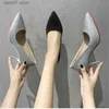 Dress Shoes Super High Heels Womens Shiny Sequins Pointed Thin Office Party Plus Size 35-45H2435