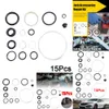 Nya vertikala jacktillbehör 16T20T Reparation Core Ball Retur Oil Pump Kit Dust Vae Clamp Proof Steel F2Z9