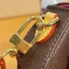 디자이너 가방 토트 백 패션 크로스 바디 다목적 여성 가방 안장 안장 스타일 미니 클래식 프린트 디자인 야외 숄더 가방 시리즈 안장 지갑 지갑