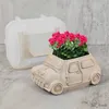 Candles DIY Motorcar Truck Bus Gypsum Silicone Mold Diy Succulents Concrete Flower Pot Vase Plaster Cement Mold Clay Mold Candle Holder