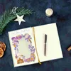 Gift Wrap Sewacc Scrapbook Po Frame Stickers Butterfly Floral Planner Estetisk dekoration Dagbok Notbok