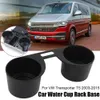 New Car Front Water Drink Stand RHD Cup Coin Holder Black For VW T5 Transporter 2003-2015 7H2858601 I7g1
