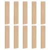 50 pièces artisanat bricolage bambou bois signet enfant signets blanc en bois étiquettes cadeaux décoration 240227