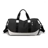 Heuptassen Mode Sporttas voor heren en dames Reizen Draagbaar Messenger Bagage Droog Nat Scheiding Schouder Fitness Bi