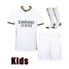 Real Madrids BELLINGHAM Camisas de futebol VINI Jrs REAL MADRIDS 23 24 CAMAVINGAS TCHOUAMENIS MODRICs RODRYGO Camisa de futebol Versão do jogador Camiseta Mens Kid 2023 2024