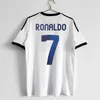 12 13 14 Ronaldo KROOS MODRIC retro camisas de futebol vintage 15 16 17 18 R.CARLOS Guti BALE KAKA SERGIO RAMOS Camisa de futebol clássica do Real Madrid