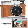 4K Digital Cameras for Photography 48MP Autofocus Point Anti-Shake 16X Zoom Small Shoot Digital Camera DC202L