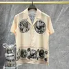 Men's T-Shirts 2023 Summer Camisa Fashion Masculina Chinese Shirt Retro Portrait Art Shirt Short Sleeve Casual Men Shirt Streetwear Moda Hombre J240305